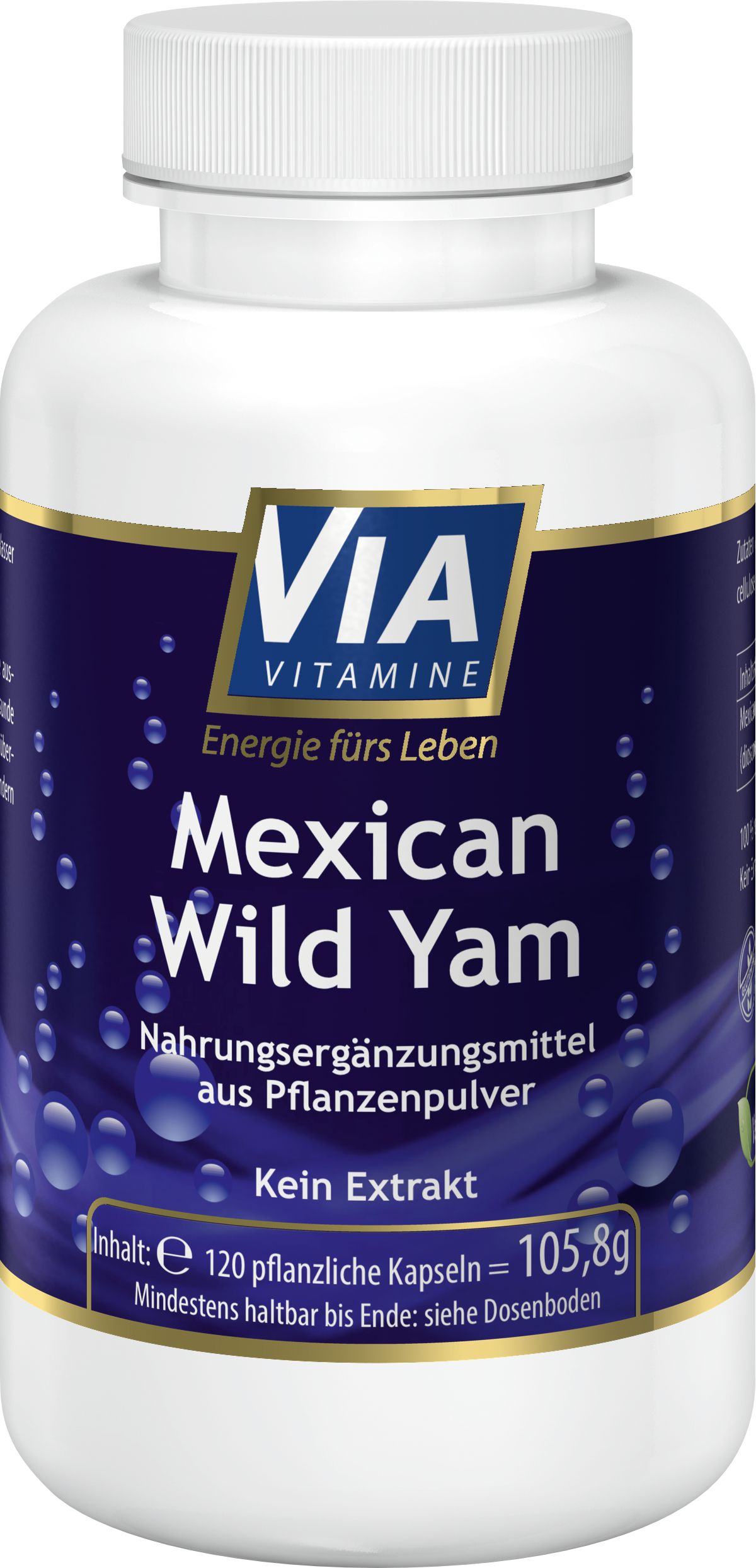 Mexican Wild Yam 750 mg - 120 Kapseln kein Extrakt